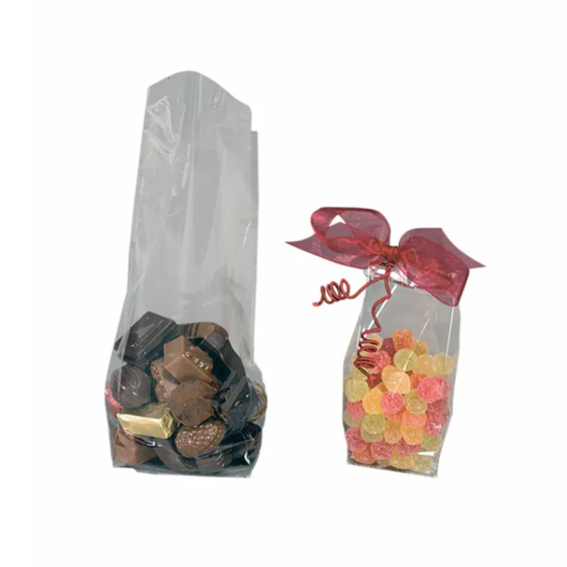 Sac Polypropylene Fond Carre Transparent (X50)>Cerf Dellier Sale