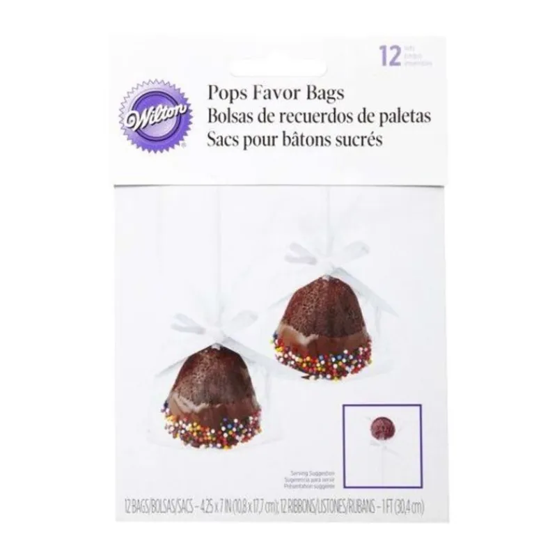 Sachets A Cake Pops Wilton (X12)>Cerf Dellier Online