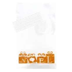 Sachets Bonbons Cado Or + Liens 14 X 23 Cm (X10)>Cerf Dellier Sale