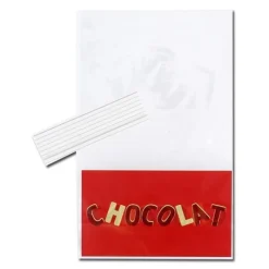 Sachets Chocolat + Liens 14 X 23 Cm (X10)>Cerf Dellier