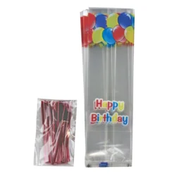 Sachets Happy Birthday Fond Plat + Liens (X25)>Cerf Dellier Discount