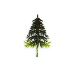 Sapin Vert 2 Tons Sur Pique (X100)>Cerf Dellier Outlet
