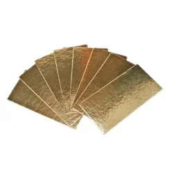 Semelle A Bûche Or 19 Cm (X5)>Cerf Dellier Discount