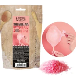 Cerf Dellier Sucre Pour Barbe À Papa*Sucre Barbe À Papa Cerise Patisdecor 400 G