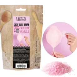 Cerf Dellier Sucre Pour Barbe À Papa*Sucre Barbe À Papa Vanille Patisdecor 400 G