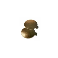 Support Carton Rond Or Individuel 8 Cm (X 200)>Cerf Dellier Best