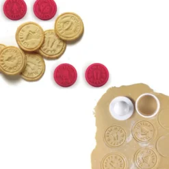 Cerf Dellier Emporte-Pièces Et Découpoirs*Tampons A Biscuit Silicone Noël