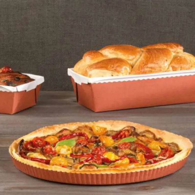 Cerf Dellier Moules À Tarte*Tartelette En Carton 9 Cm (X50)