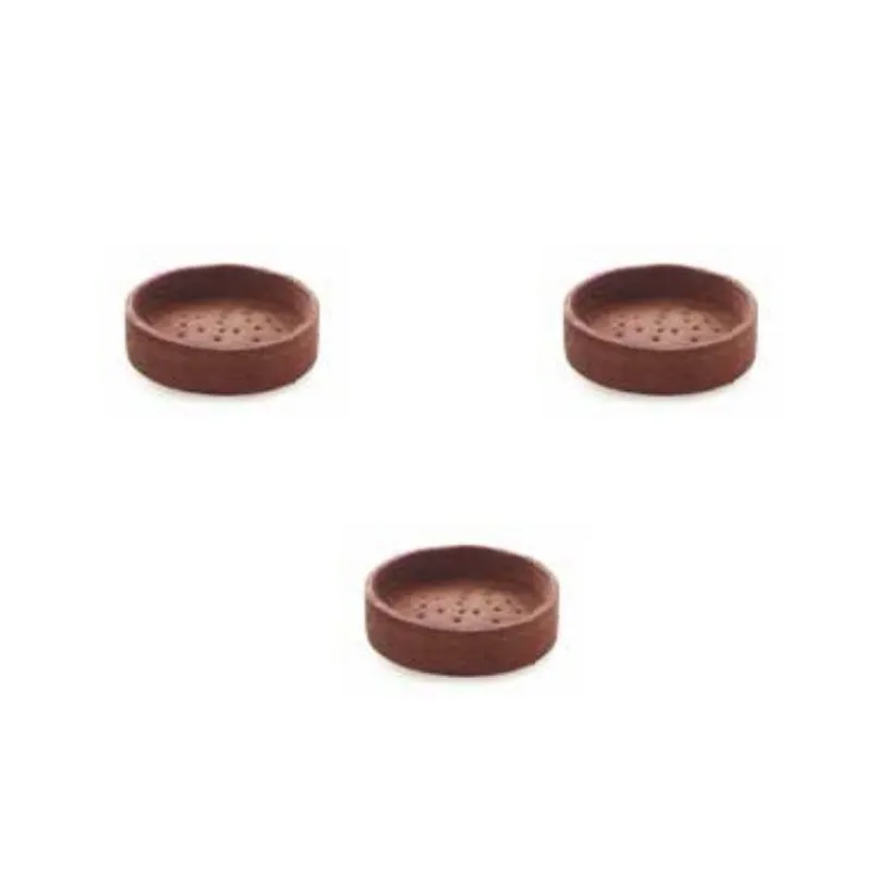Cerf Dellier Prets A Garnir Sucrés*Tartelettes Trendy Chocolat Rondes Sucrees (X36)