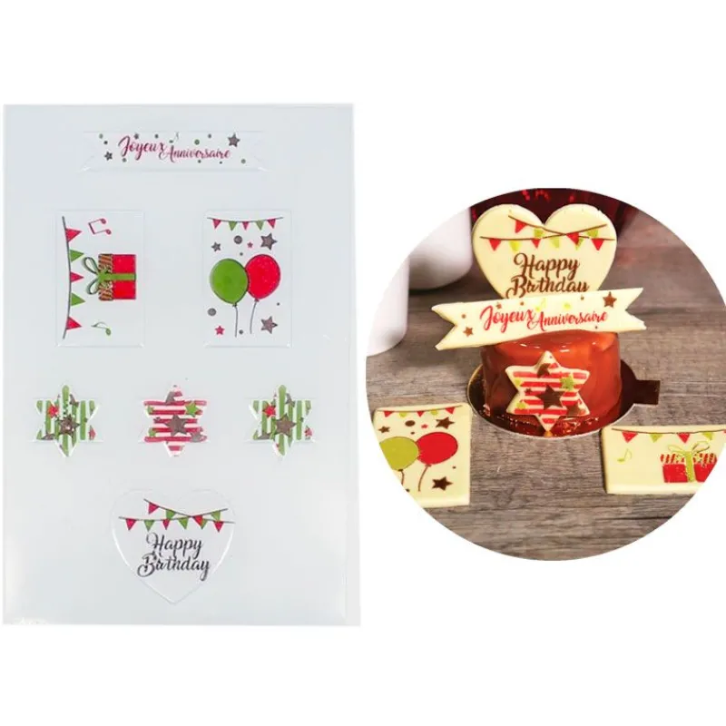Transfert Chocolat Anniversaire>Cerf Dellier Hot
