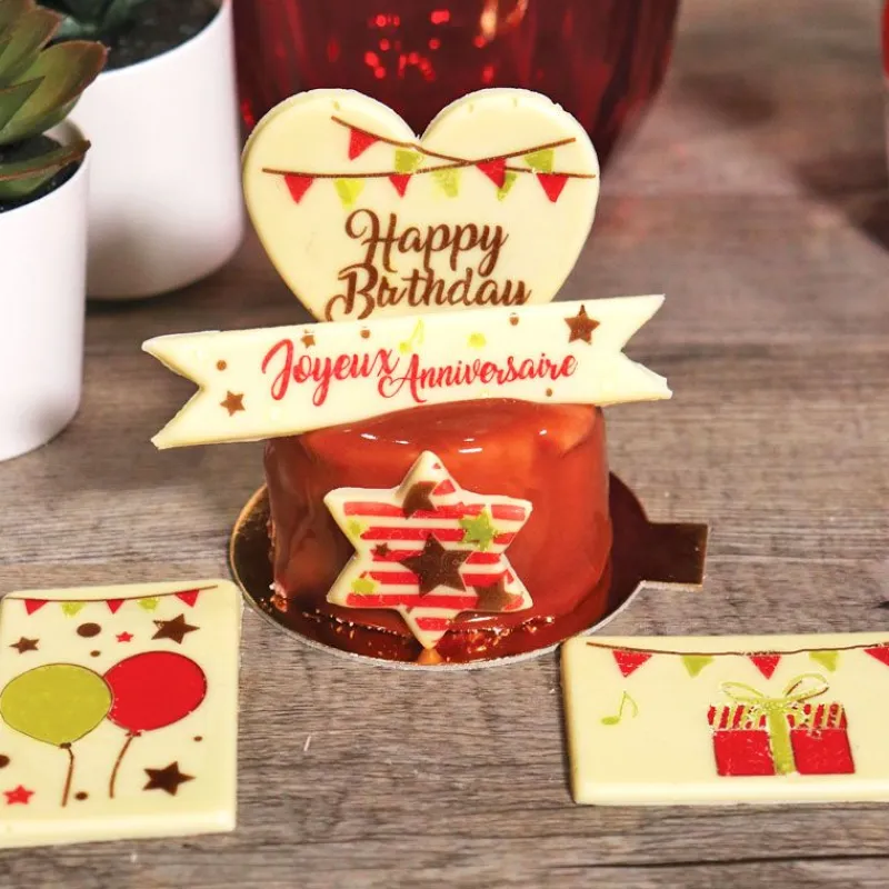 Transfert Chocolat Anniversaire>Cerf Dellier Hot