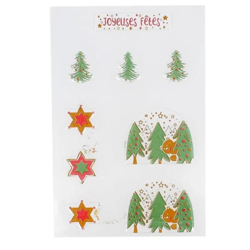 Transfert Chocolat Theme Noël Ourson>Cerf Dellier Best