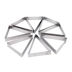 Cerf Dellier Emporte-Pièces Et Découpoirs*Triangle A Parts De Tarte (X8)