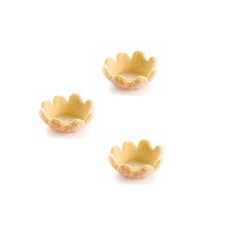 Cerf Dellier Prets A Garnir Sucrés*Tulipe Feuilletee Sucree 8,5 Cm (X36)