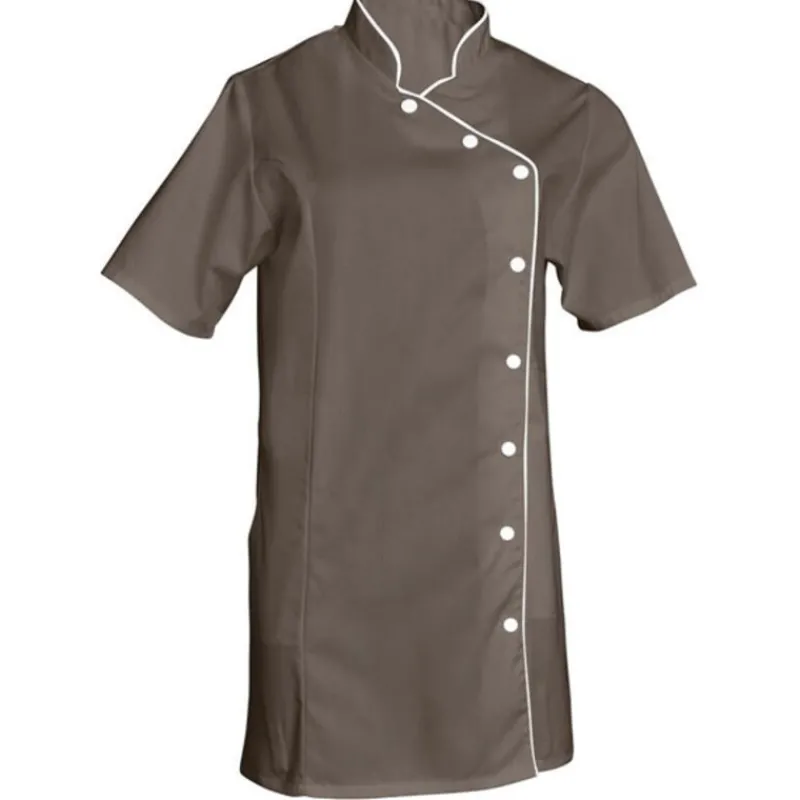 Veste Manches Courtes Taupe Odile>Cerf Dellier Online